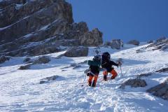Winterklettersteig Alpspitze (Apr 2009)