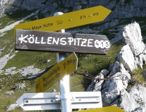 Klettersteig Koellenspitze (2238m)